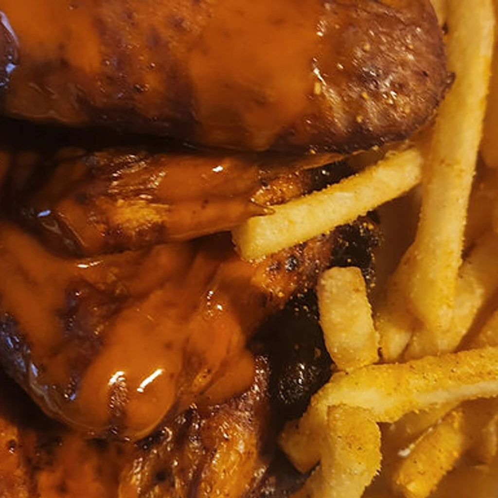 4pc Wings w/ fries
